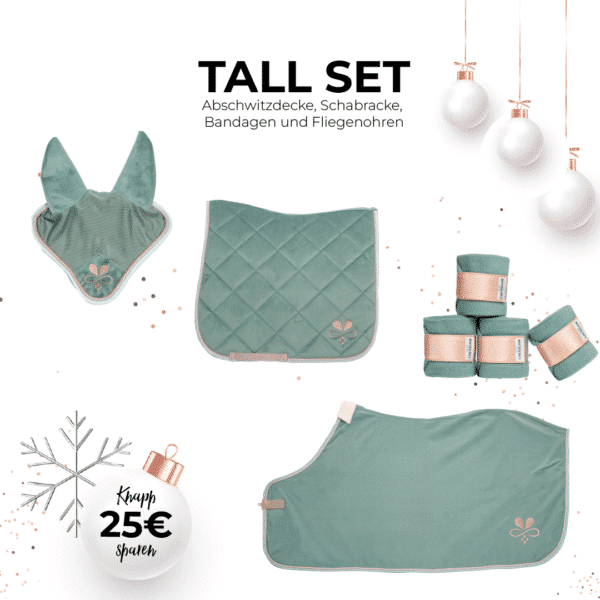 Tall Set Velvet Jadegrün