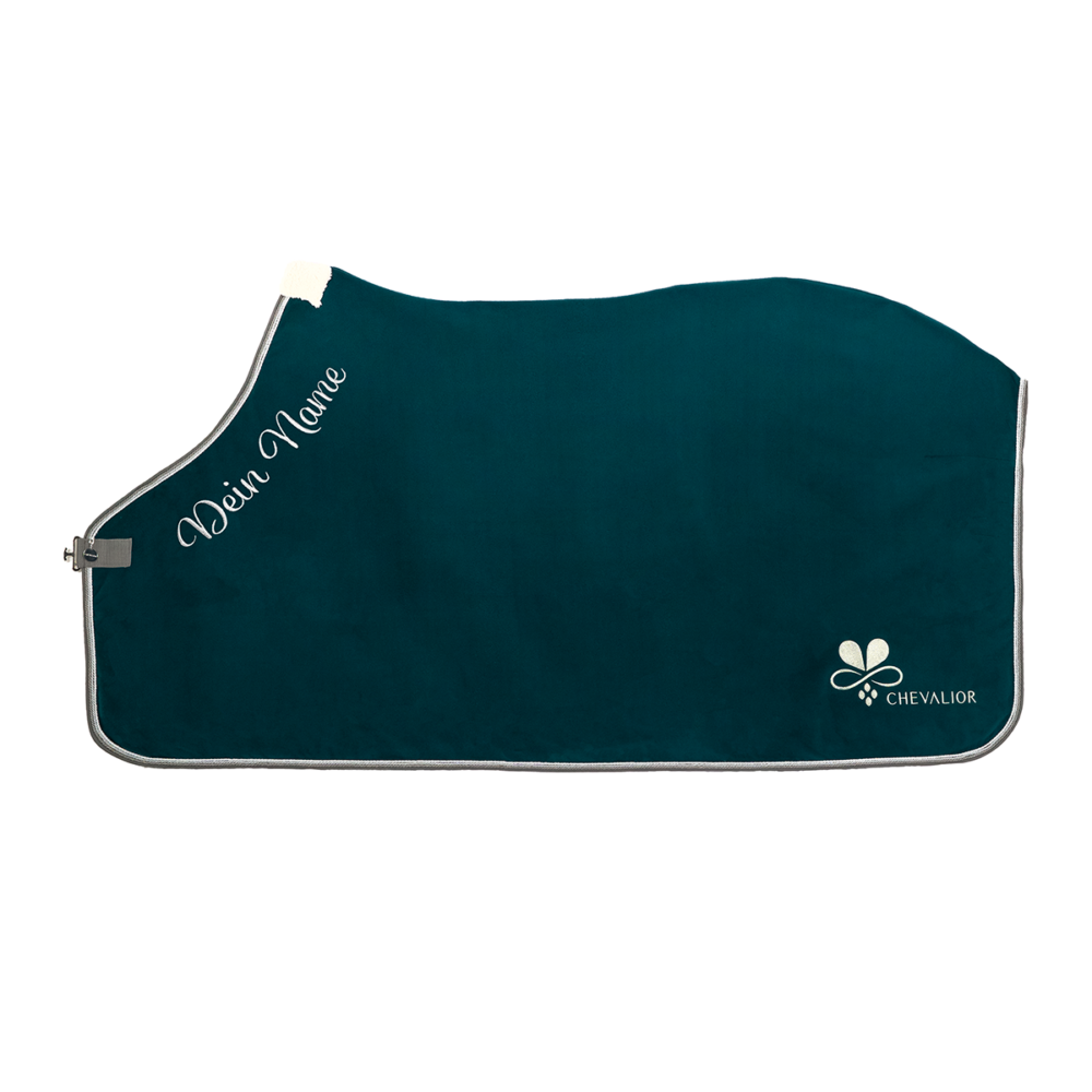 Abschwitzdecke Velvet Smaragd