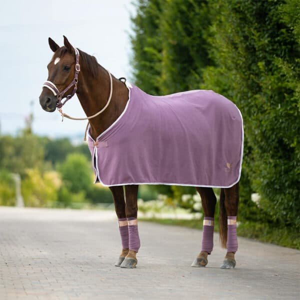 Alternative view of Abschwitzdecke Flieder Rosegold