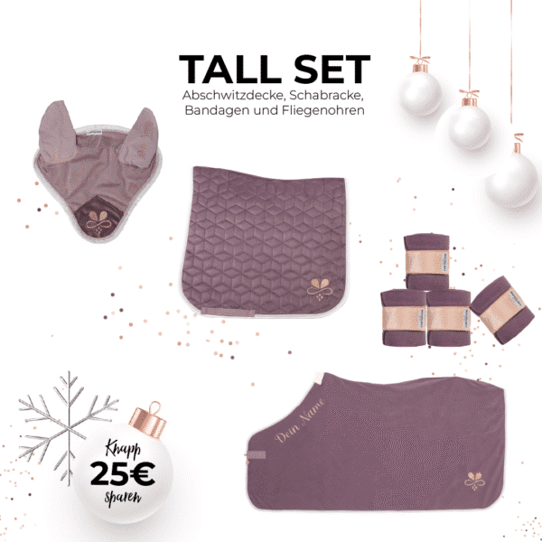 Tall Set Velvet Flieder