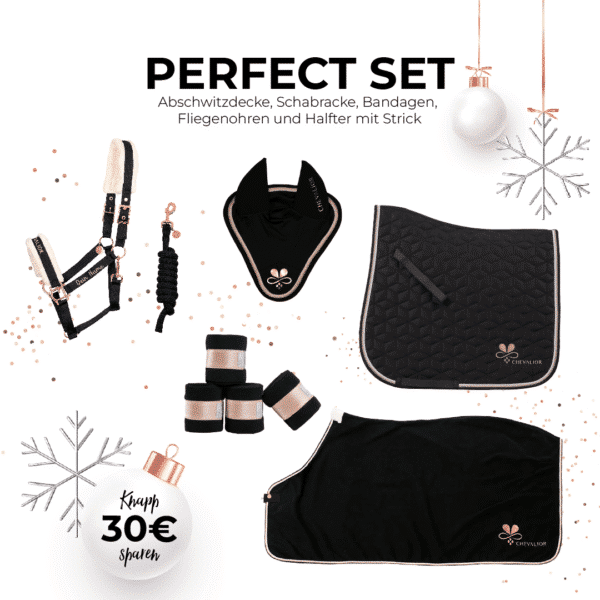 Perfect Set Schwarz Rosegold