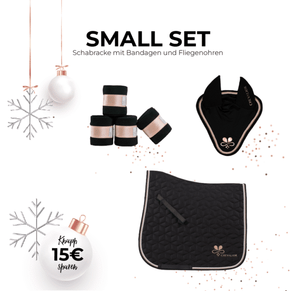 Small Set Schwarz Rosegold