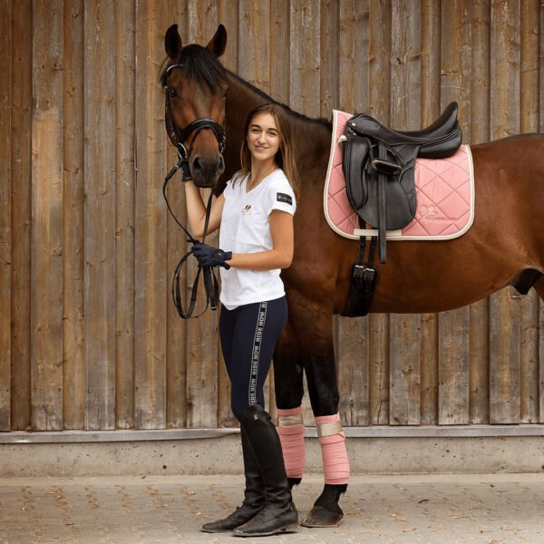 Alternative view of Schabracke Altrose Rosegold