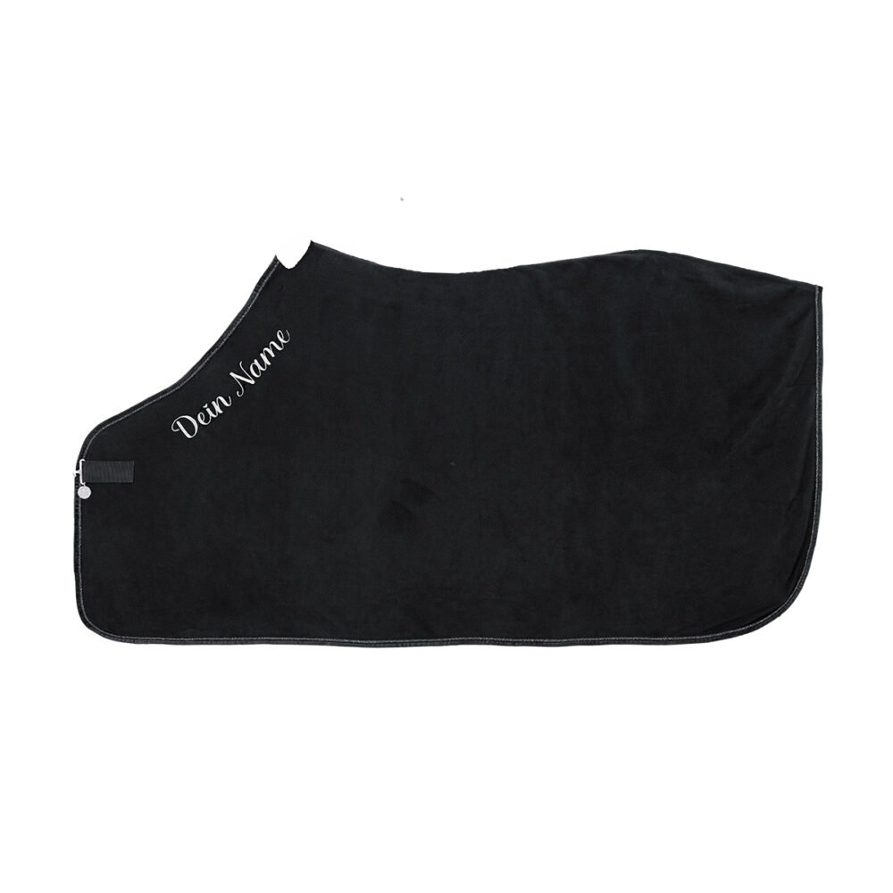 Abschwitzdecke Velvet Lueur Schwarz