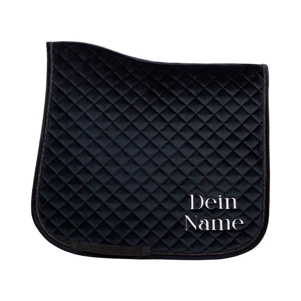 Schabracke Velvet Lueur Schwarz – Bild 7