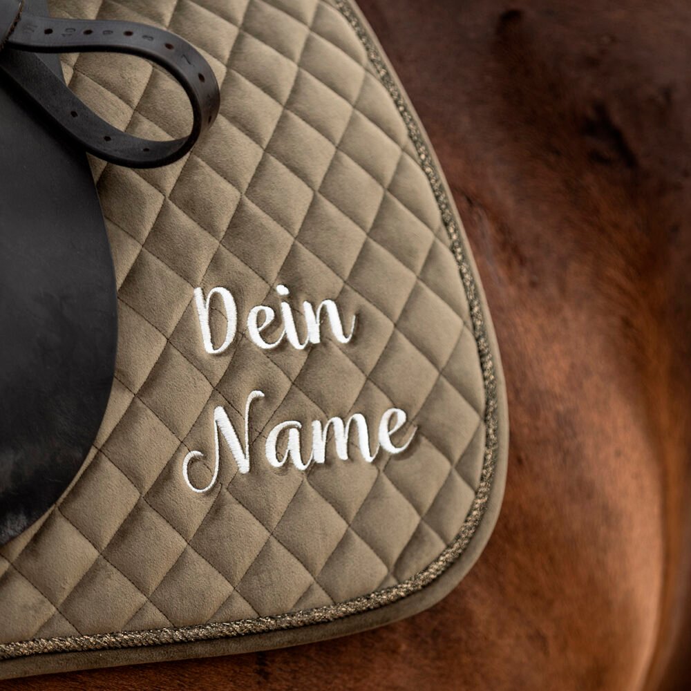 Schabracke Velvet Lueur Khaki – Bild 5
