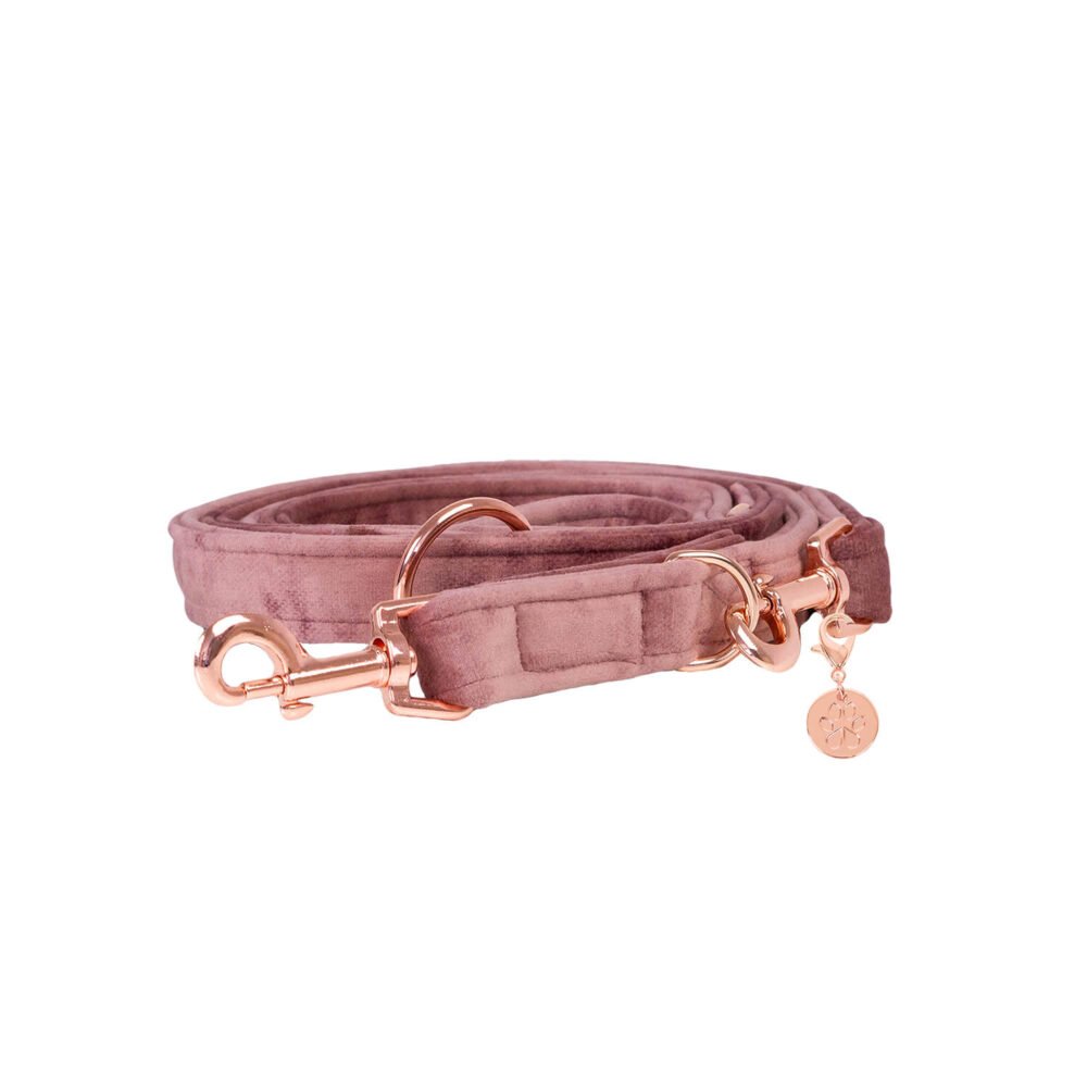 Hundeleine Velvet Mauve