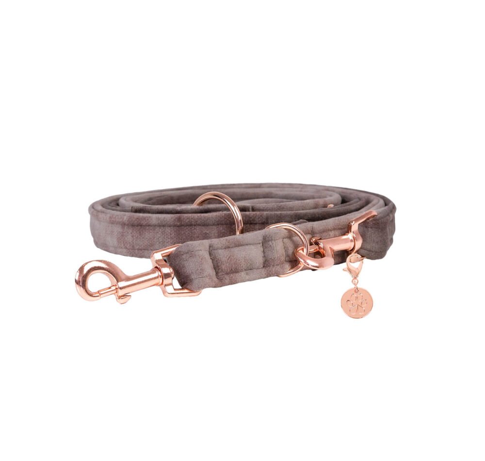 Hundeleine Velvet Mocca