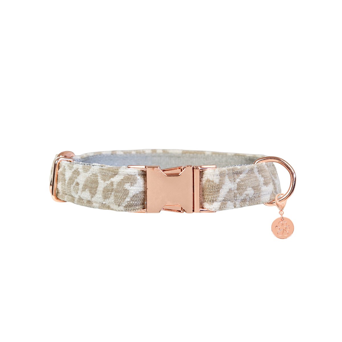 Hundehalsband Leo Beige